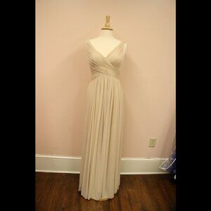 Creamy Peach Bridesmaid/Formal Dress Size 8